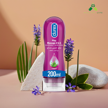 Durex Pl@y Massage Gel 2-in-1 Lube & Massage Gel - 200ml